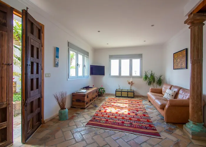 Exotic Beachfront Retreat Handcrafted Bohemian Luxury Villa Cádiz